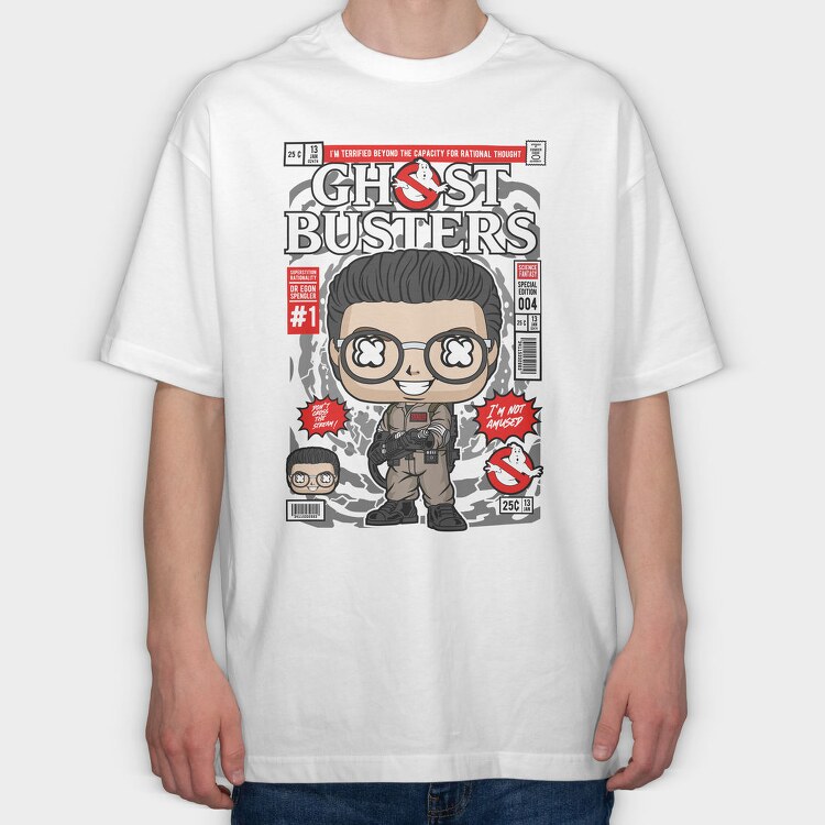 Ghostbusters Pop Vinyl, Tricou Oversize Barbati (Unisex)