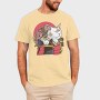 Samurai Cat, Tricou Barbati (Unisex)