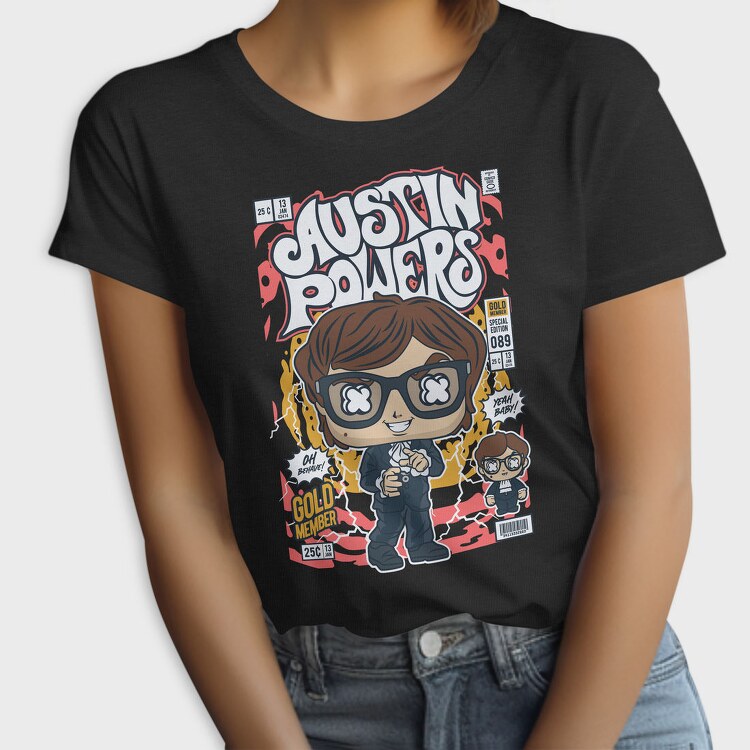 Austin Powers Pop Art, Tricou Femei