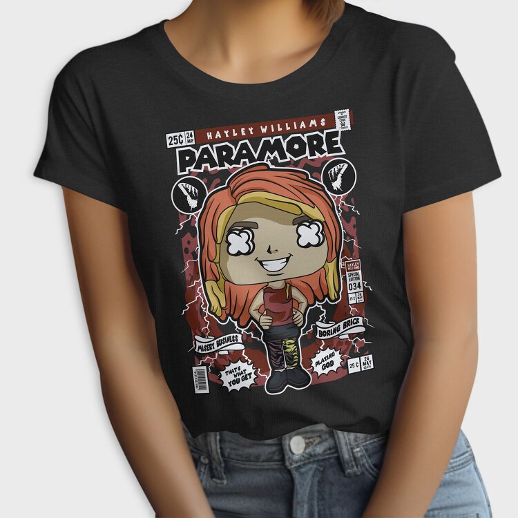 Paramore Punk Pop, Tricou Femei