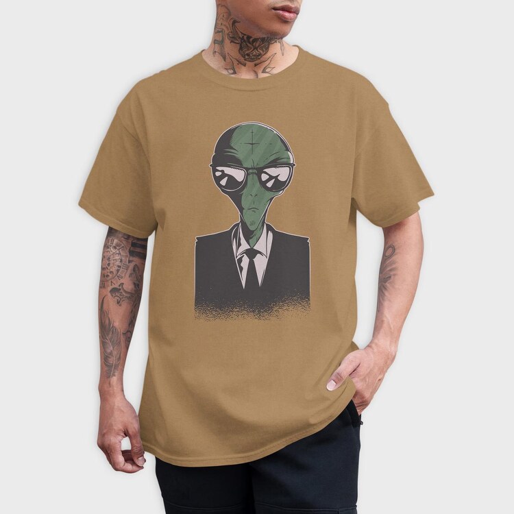 Alien Suit, Tricou Barbati (Unisex)
