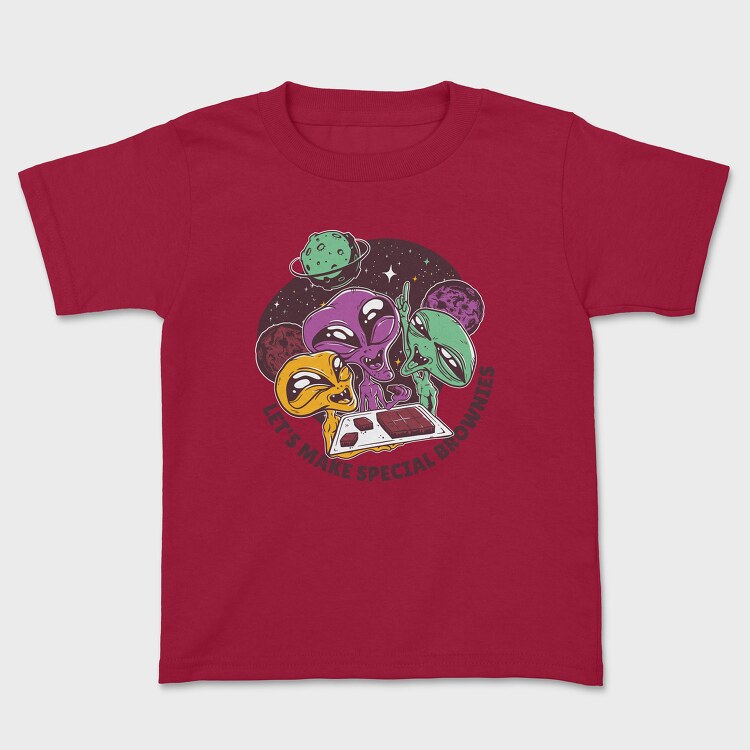 Aliens Make Special Brownies, Tricou Copii