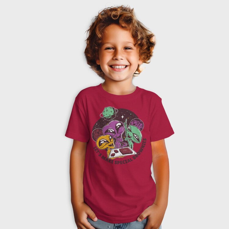Aliens Make Special Brownies, Tricou Copii