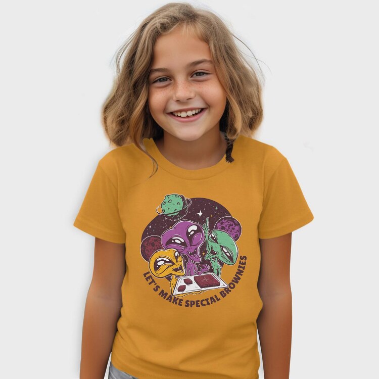 Aliens Make Special Brownies, Tricou Copii
