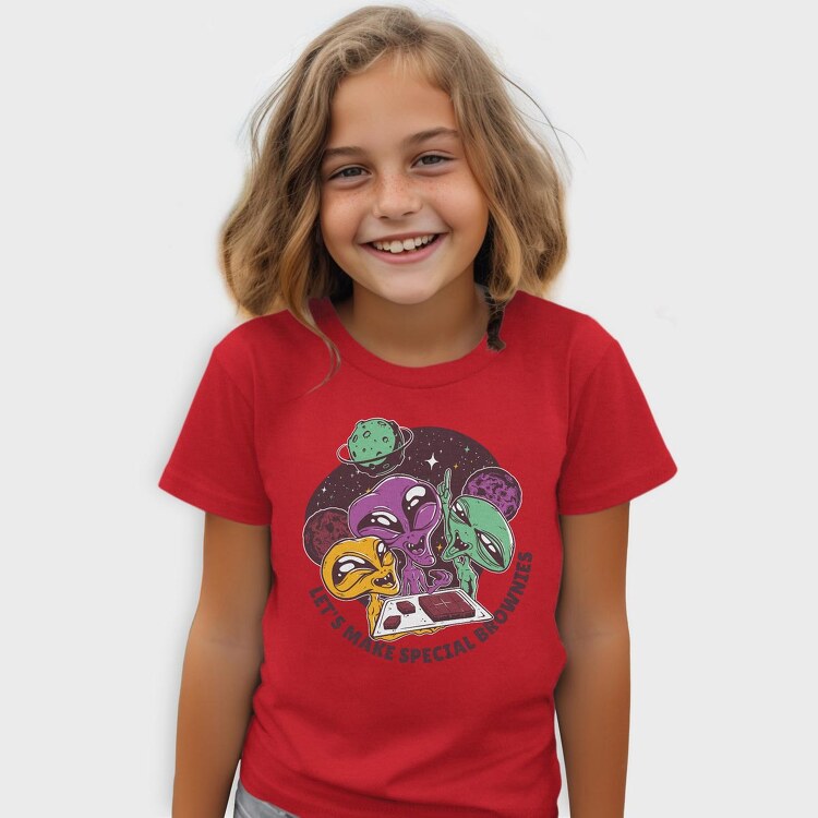 Aliens Make Special Brownies, Tricou Copii