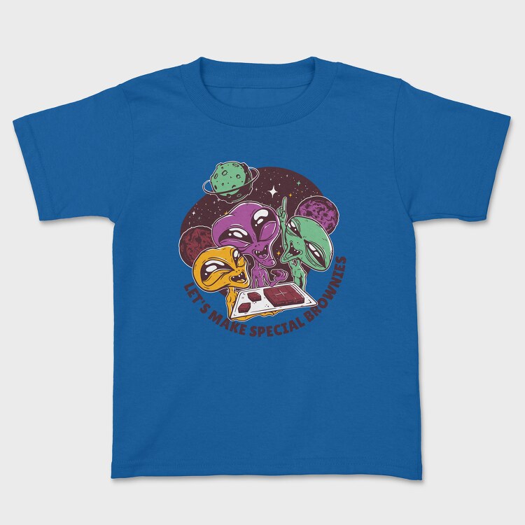 Aliens Make Special Brownies, Tricou Copii