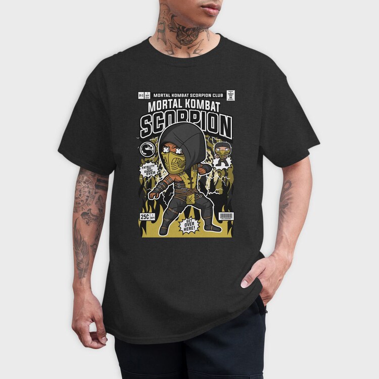 Scorpion Strike, Tricou Barbati (Unisex)