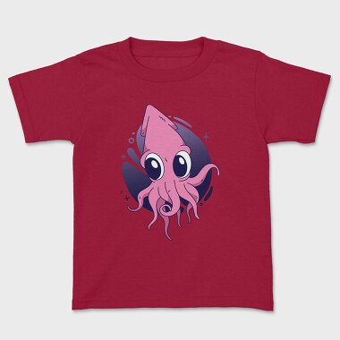 Cute Squid, Tricou Copii