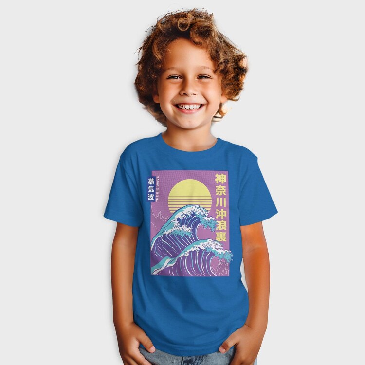 Big Wave Vaporwave, Tricou Copii