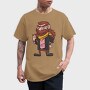 Metal Man Cartoon, Tricou Barbati (Unisex)