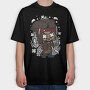 Pirate Captain Chic, Tricou Oversize Barbati (Unisex)