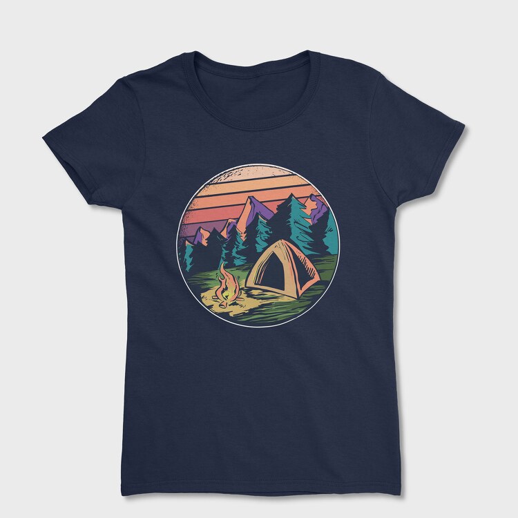 Camping, Tricou Femei