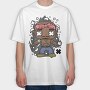 Thug Life Rapper, Tricou Oversize Barbati (Unisex)