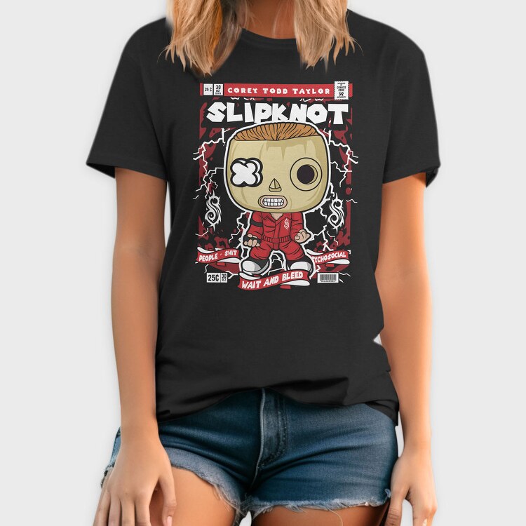Slipknot Pop Vinyl, Tricou Barbati (Unisex)