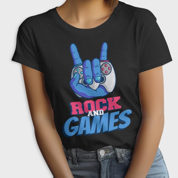 Rock And Games, Tricou Femei
