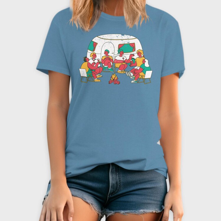 Camping People, Tricou Barbati (Unisex)