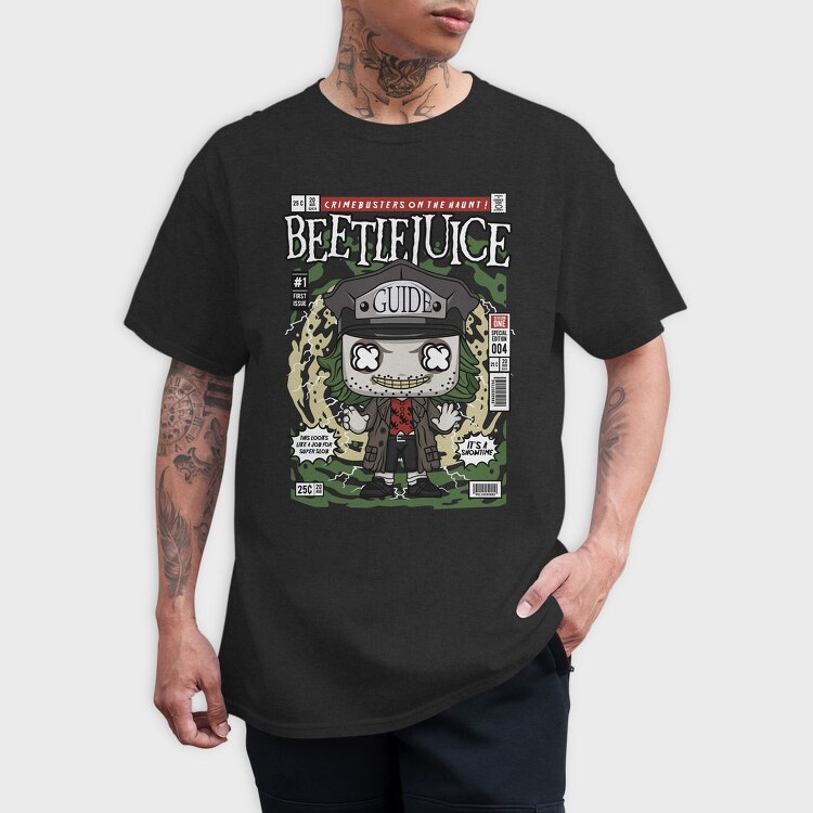 Beetlejuice Guide, Tricou Barbati (Unisex)