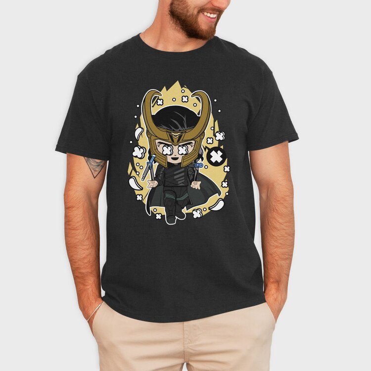 Lokis Thunder Strike, Tricou Barbati (Unisex)