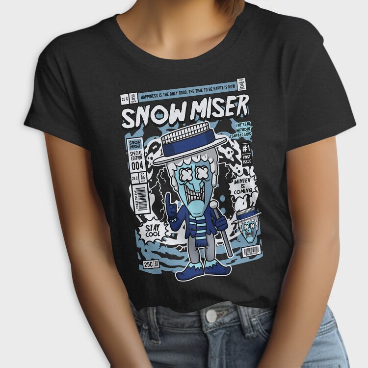 Snowmiser Comic Drop, Tricou Femei