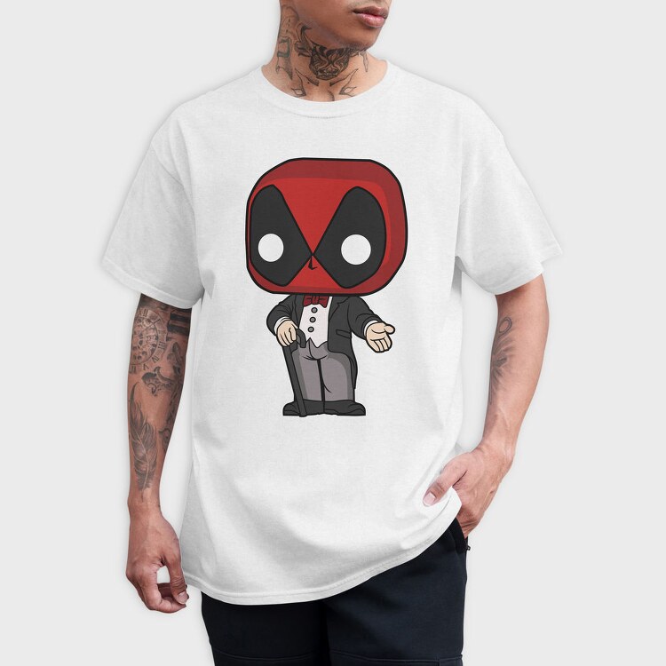 Deadpool Chic, Tricou Barbati (Unisex)
