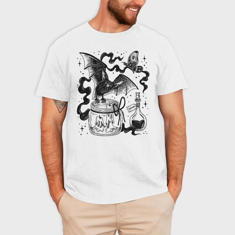 Witch 09, Tricou Barbati (Unisex)