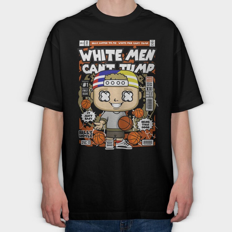 Billy Hoop Dreams, Tricou Oversize Barbati (Unisex)