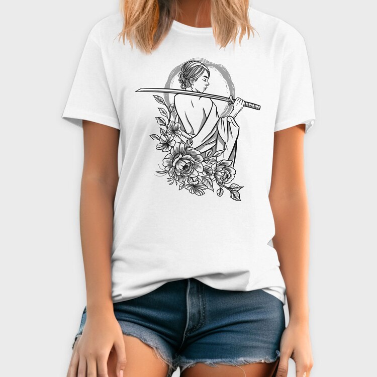 Woman Sword, Tricou Barbati (Unisex)