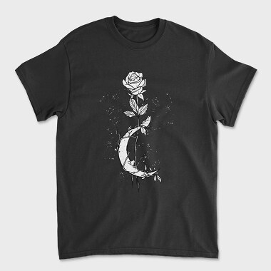 Moon Rose, Tricou Barbati (Unisex)