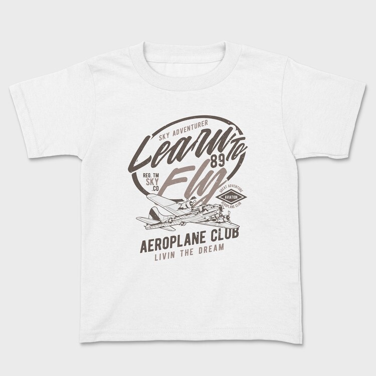 Learn To Fly, Tricou Copii