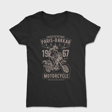Paris Dakkar Rally Motorcycle, Tricou Femei