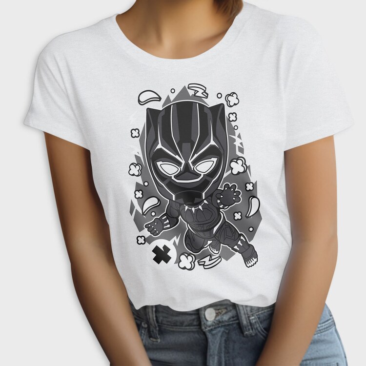 Black Panther Burst, Tricou Femei