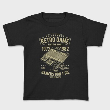 Retro Game, Tricou Copii