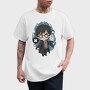 Harry Potter Chibi Magic, Tricou Barbati (Unisex)