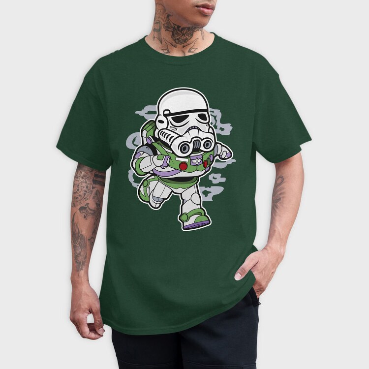 Space Trooper Buddy, Tricou Barbati (Unisex)