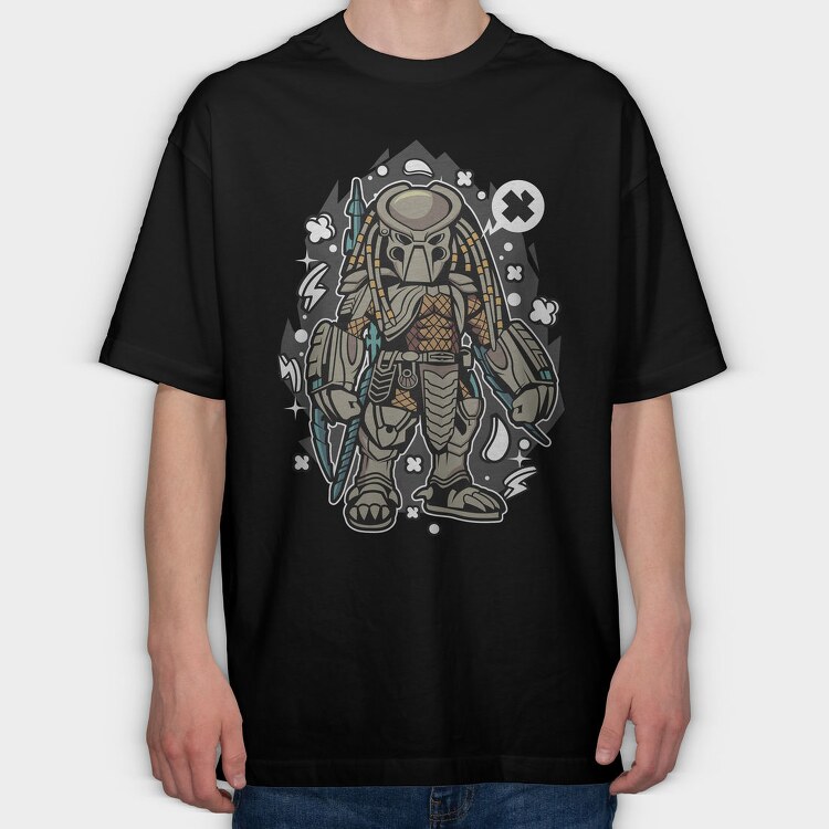 Predator Urban Legend, Tricou Oversize Barbati (Unisex)