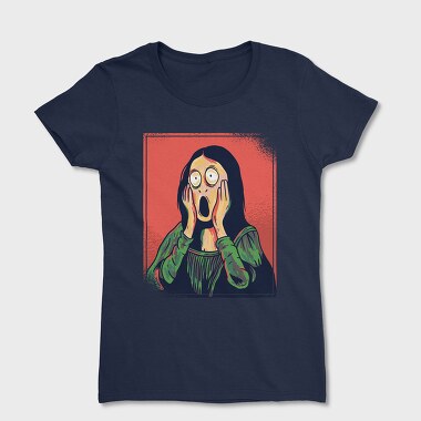 Tricou Femei, Mona Lisa Scream