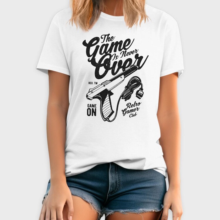 The Game Is Never Over, Tricou Barbati (Unisex)