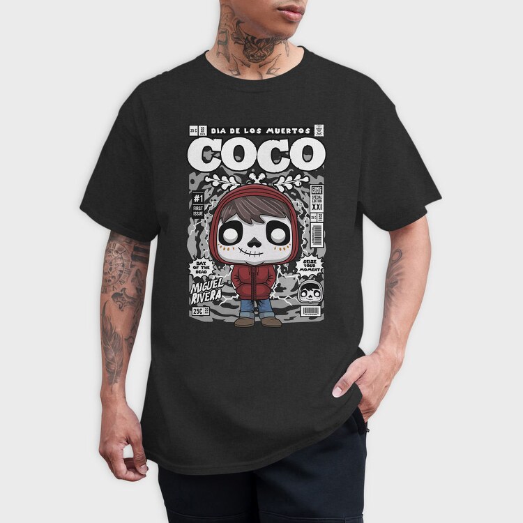 Dia De Los Muertos, Tricou Barbati (Unisex)