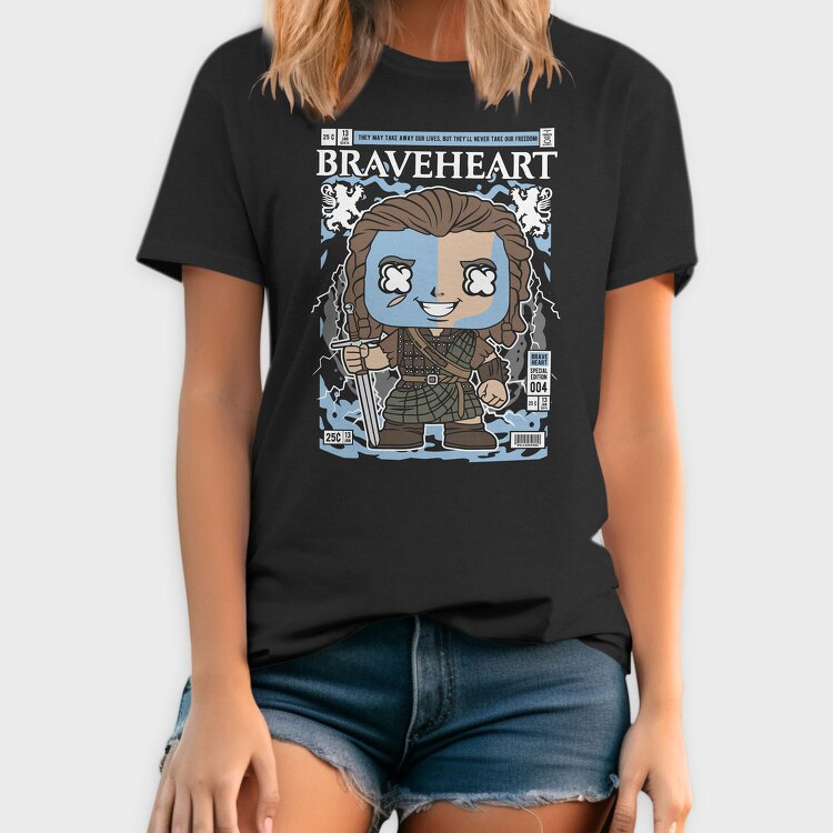 Braveheart Warrior, Tricou Barbati (Unisex)