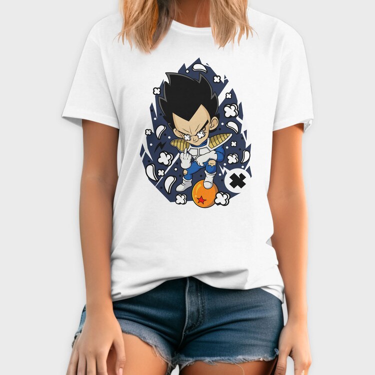Vegeta X, Tricou Barbati (Unisex)