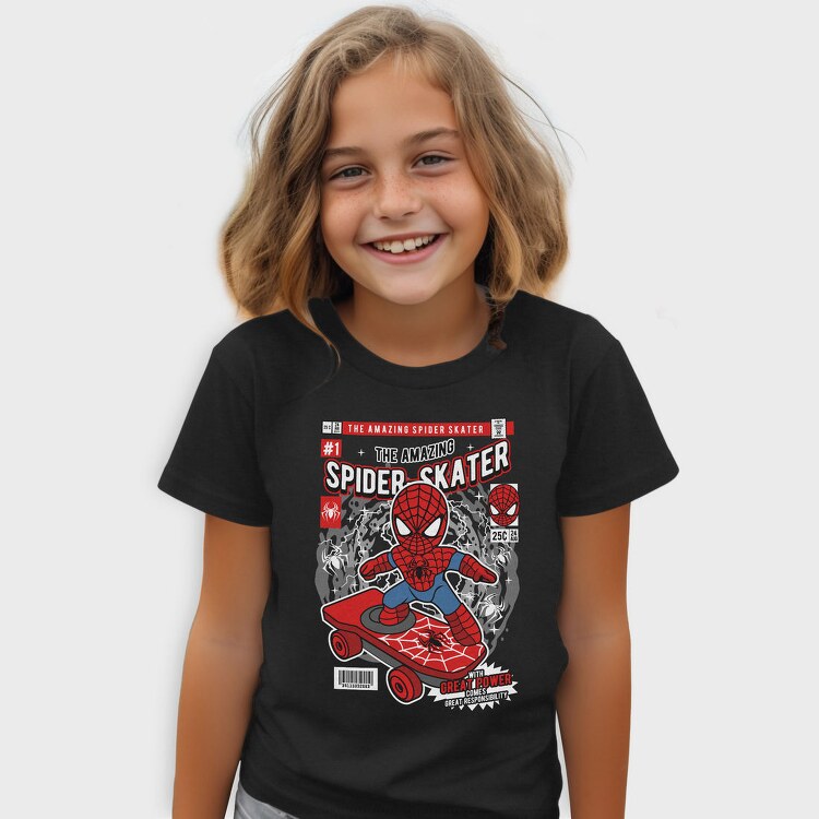Spider Skater Marvel, Tricou Copii