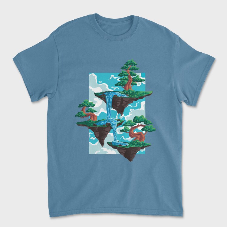 Bonsai Floating Island, Tricou Barbati (Unisex)