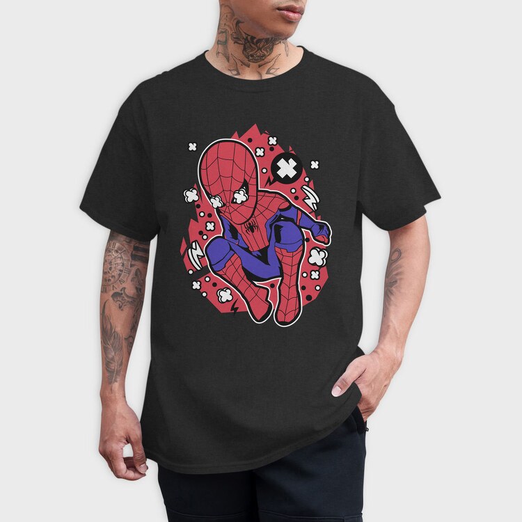 Spiderman Comic Burst 1, Tricou Barbati (Unisex)