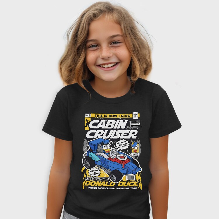 Donald Duck Racer, Tricou Copii