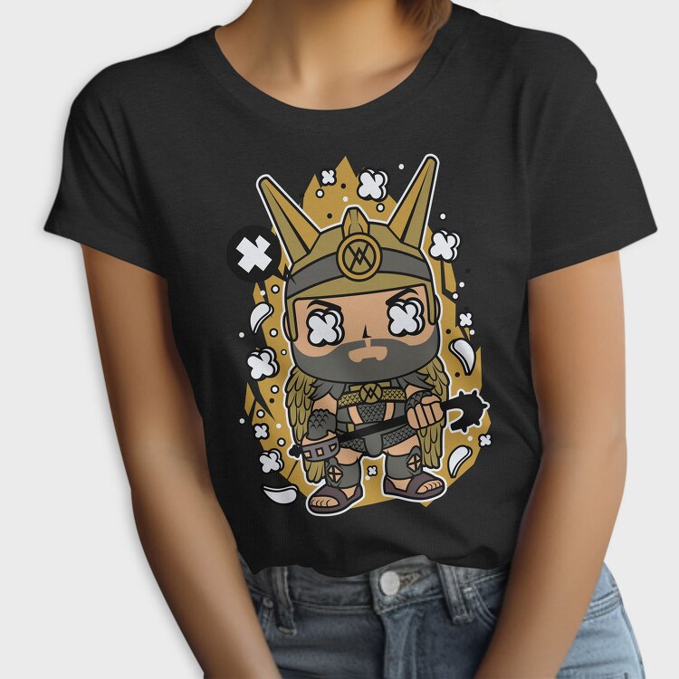 Viking Warrior Crown, Tricou Femei