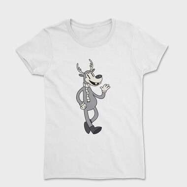 Retro Cartoon Christmas 2, Tricou Femei