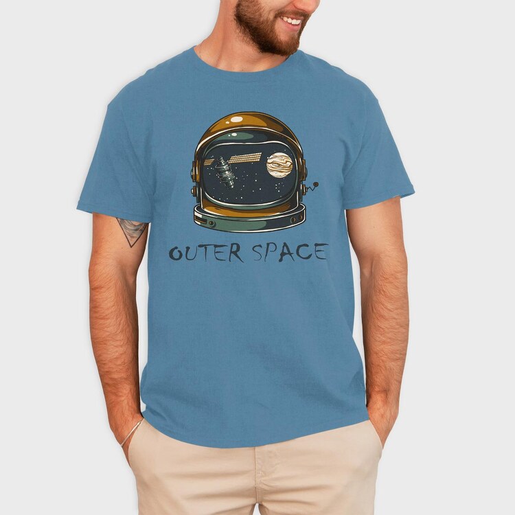 Outer Space, Tricou Barbati (Unisex)
