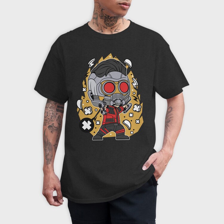 Starlord Pop Art, Tricou Barbati (Unisex)