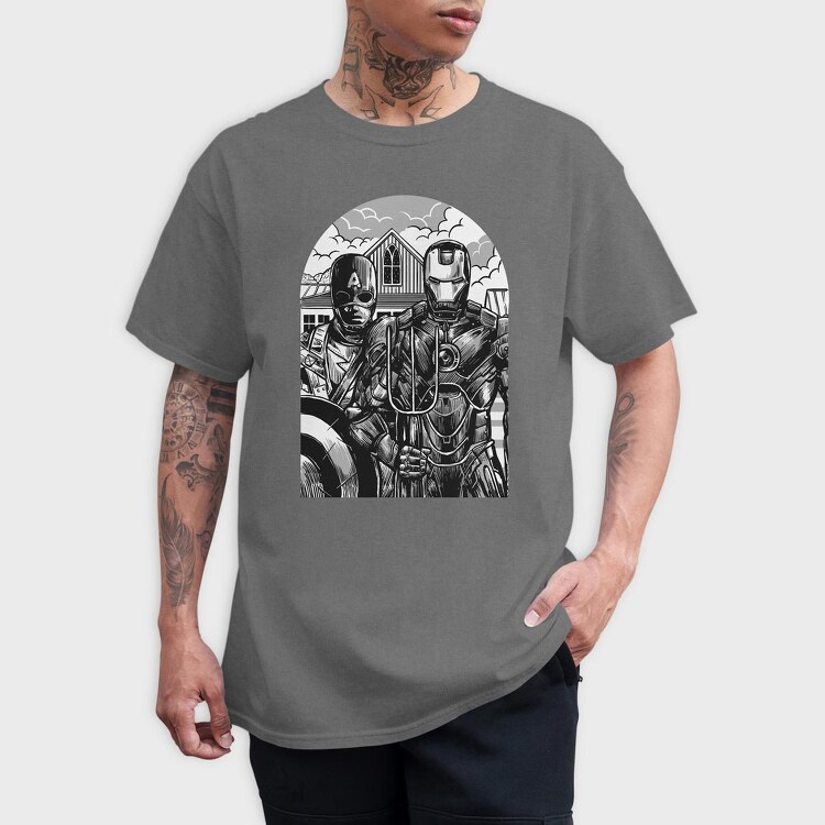 American Civil War, Tricou Barbati (Unisex)