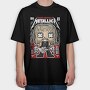 Metallica Rockstar, Tricou Oversize Barbati (Unisex)